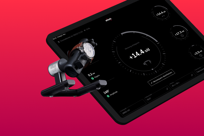 ChronoMaster Air  – Uhren messen mit dem iPad